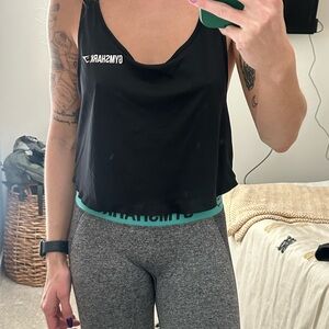 Black Gymshark Tank Top